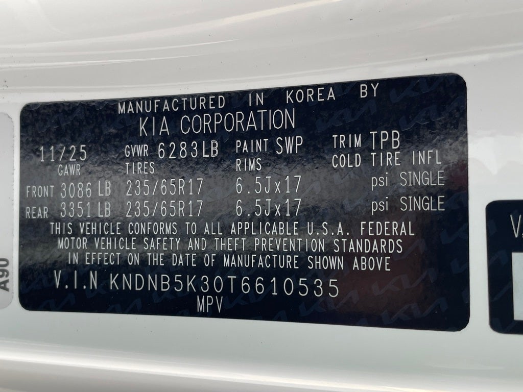 2026 Kia Carnival LXS