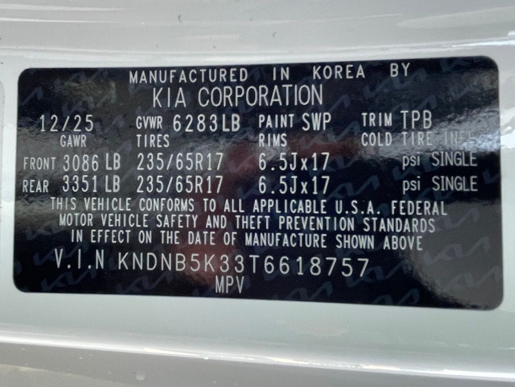 2026 Kia Carnival LXS