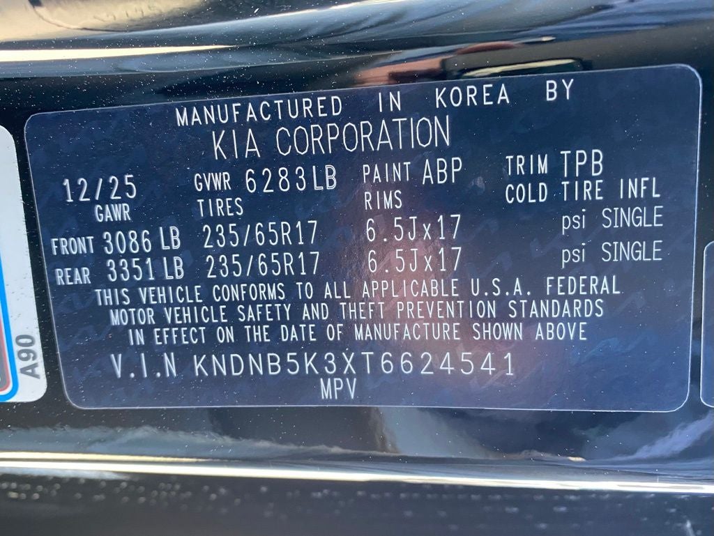 2026 Kia Carnival LXS