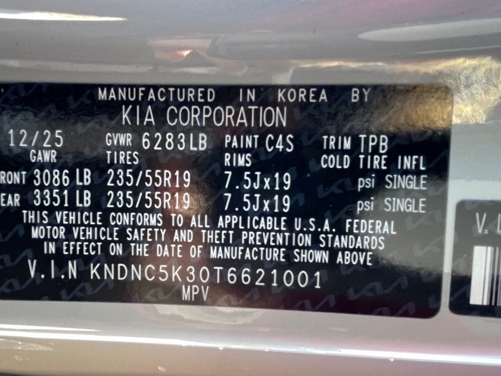 2026 Kia Carnival EX