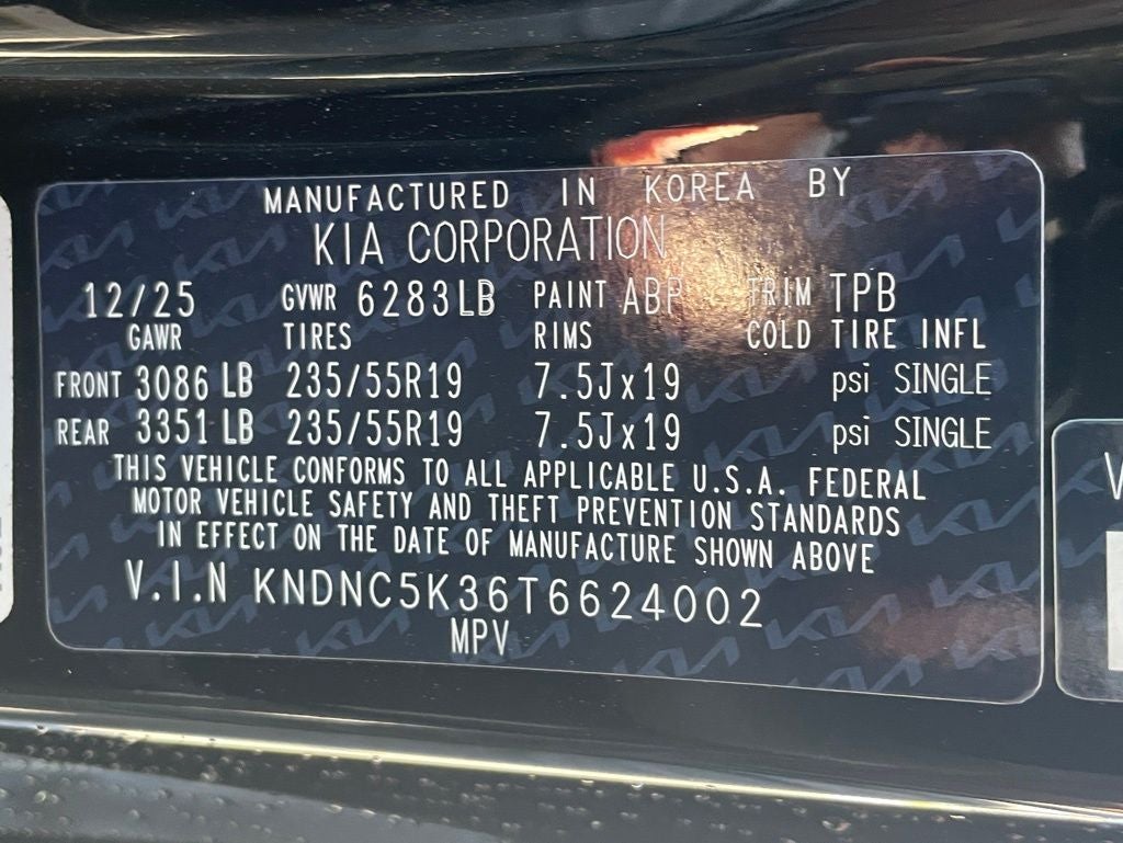 2026 Kia Carnival EX