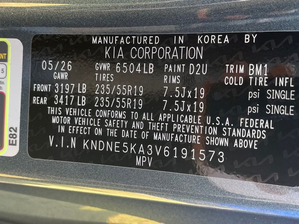2027 Kia Carnival Hybrid SX Prestige