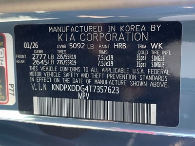 2026 Kia Sportage Hybrid SX-Prestige