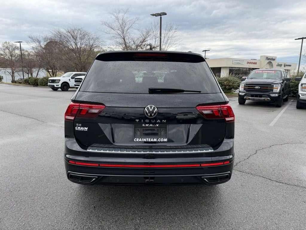 2022 Volkswagen Tiguan 2.0T SE R-Line Black