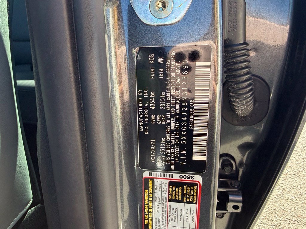 2022 Kia K5 EX *Kia Certified Pre-Owned, Premium Pkg