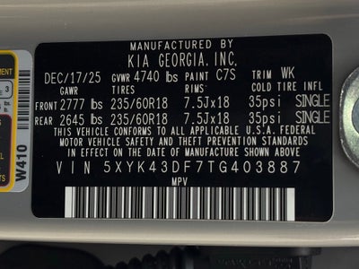 2026 Kia Sportage SX