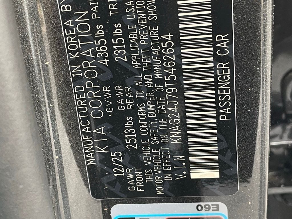 2026 Kia K5 LXS