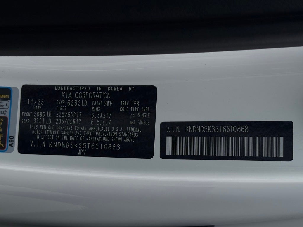 2026 Kia Carnival LXS