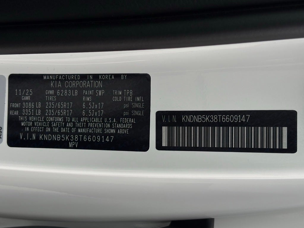 2026 Kia Carnival LXS