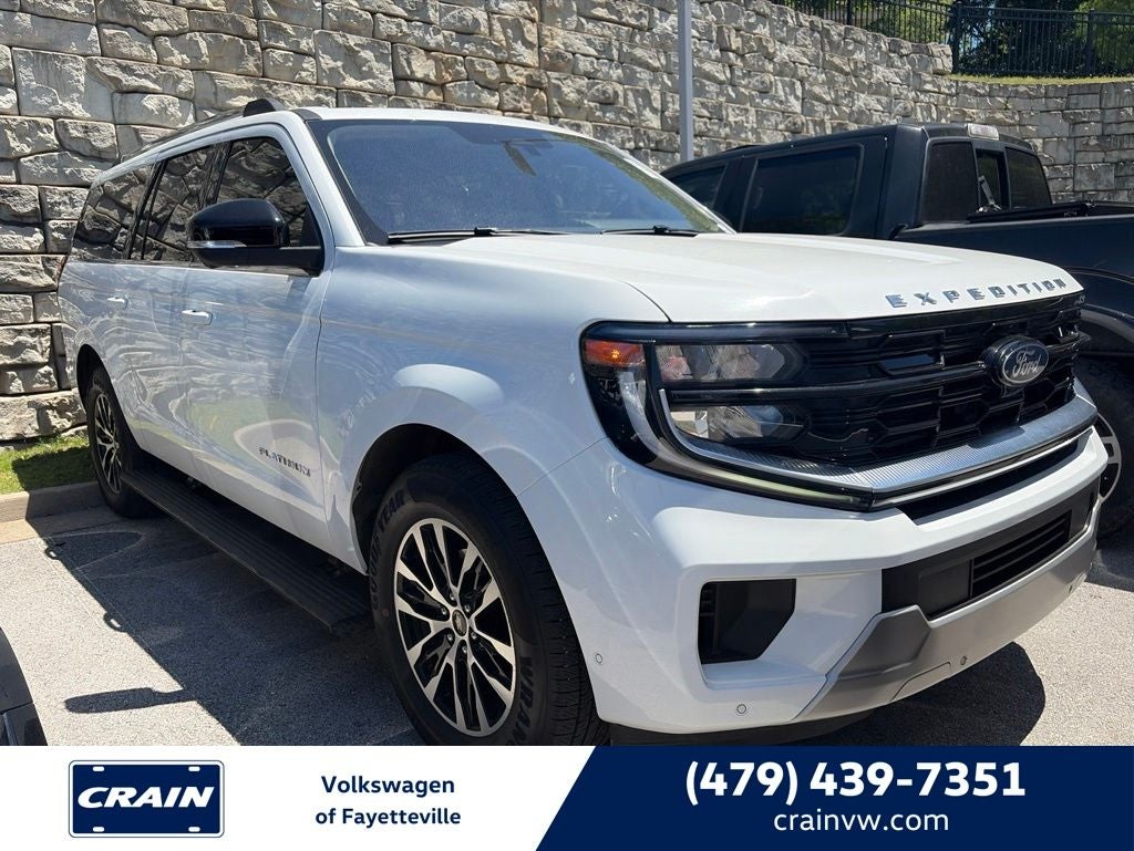2025 Ford Expedition Max Platinum 1 OWNER CARFAX 24" DISPLAY