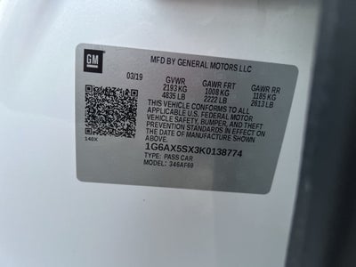 2019 Cadillac CTS 2.0L Turbo Luxury