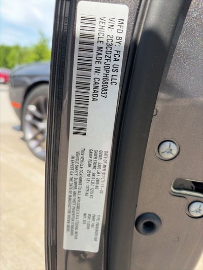 2023 Dodge Challenger R/T Scat Pack