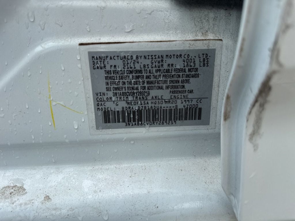 2024 Nissan Sentra SV