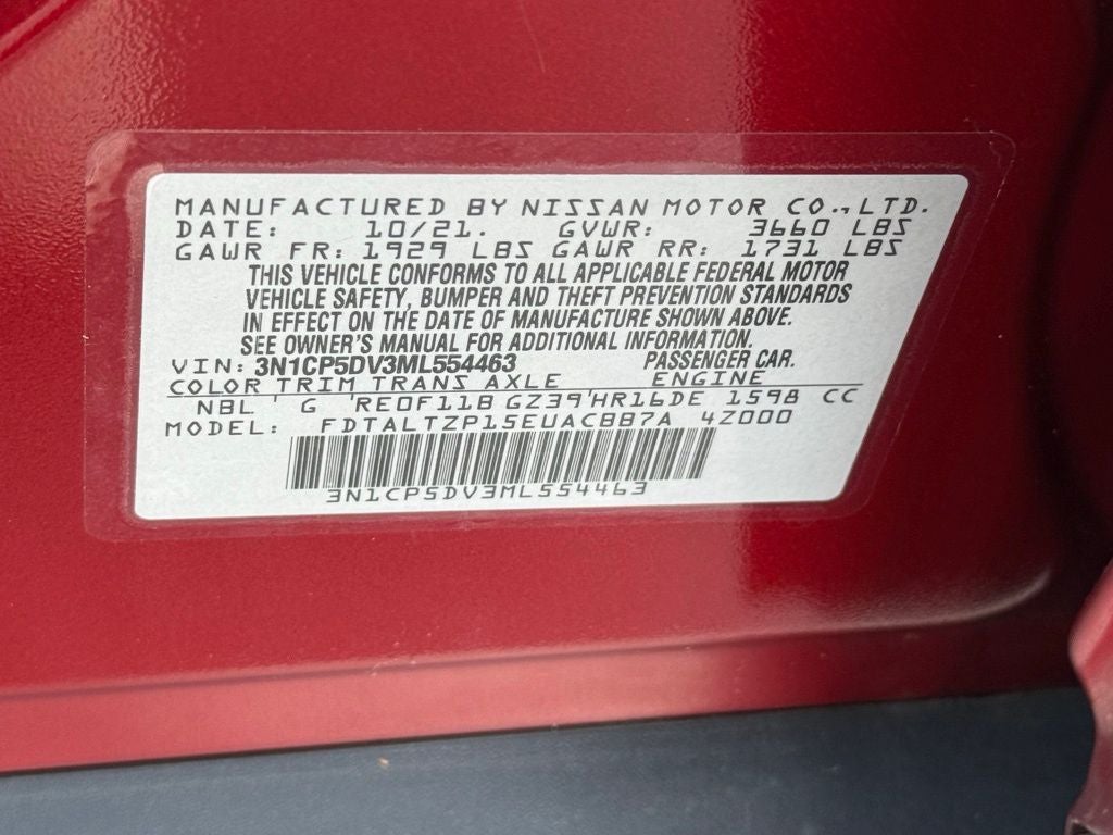 2021 Nissan Kicks SR CLEAN CAFAX PREMIUM PACKAGE