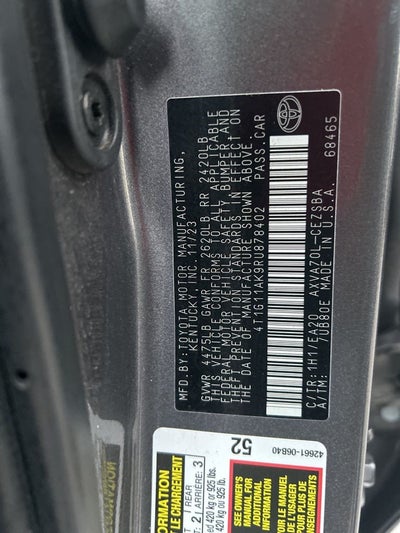 2024 Toyota Camry SE Nightshade