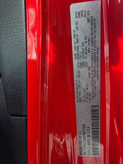 2023 Jeep Wrangler Sport S