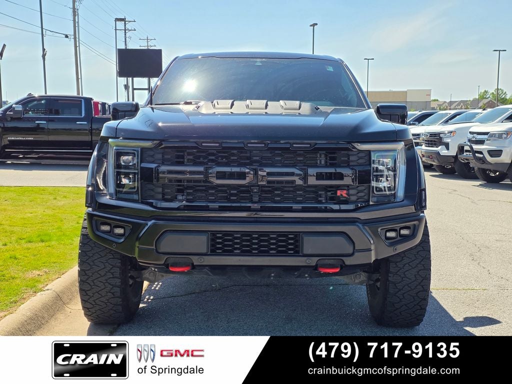 2023 Ford F-150 Raptor TWIN PANEL ROOF GRAFICS DELETED BEAD LOCK WHEELS