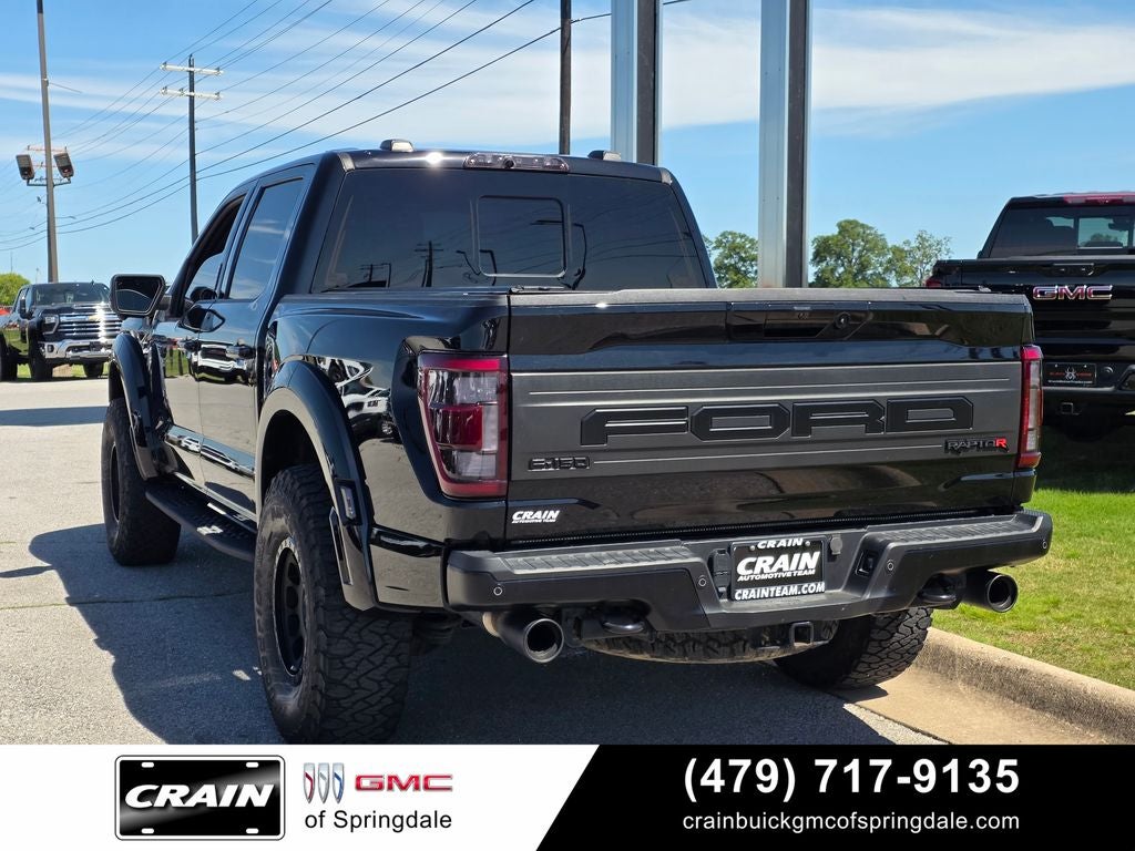 2023 Ford F-150 Raptor TWIN PANEL ROOF GRAFICS DELETED BEAD LOCK WHEELS