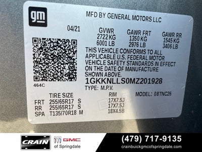 2021 GMC Acadia AT4