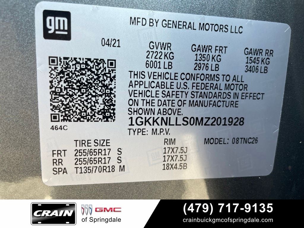 2021 GMC Acadia AT4
