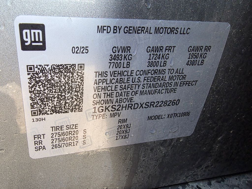 2025 GMC Yukon XL AT4