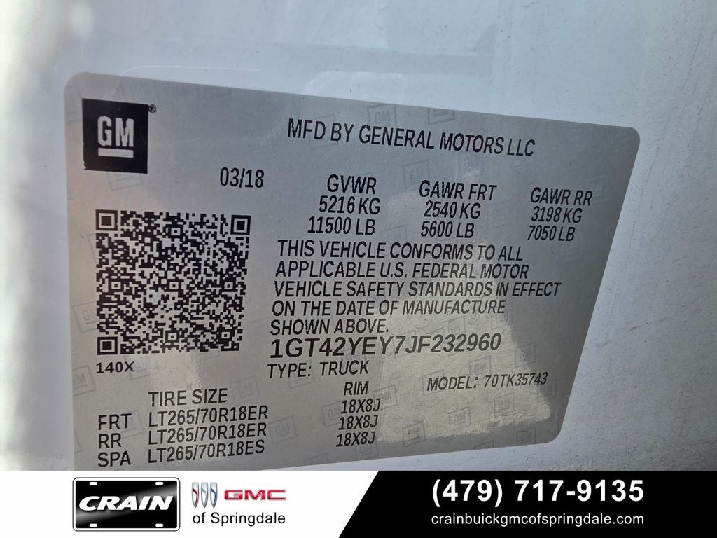 2018 GMC Sierra 3500HD Denali
