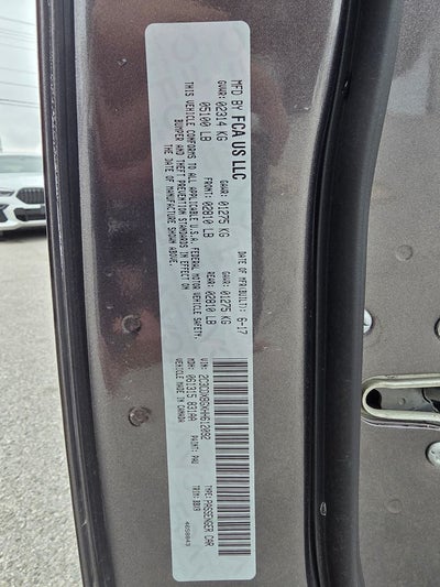 2017 Dodge Charger SE