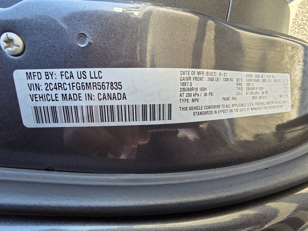 2021 Chrysler Pacifica Touring