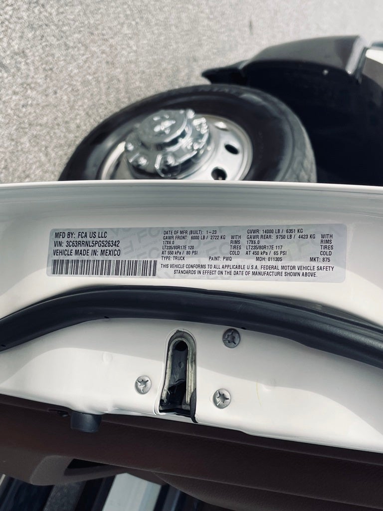 2023 RAM 3500 Laramie Longhorn