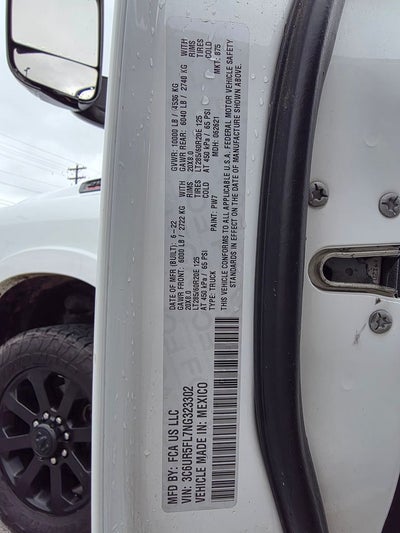 2022 RAM 2500 Laramie LEATHER SPORT PACK CUMMINS DIESEL 6.7L
