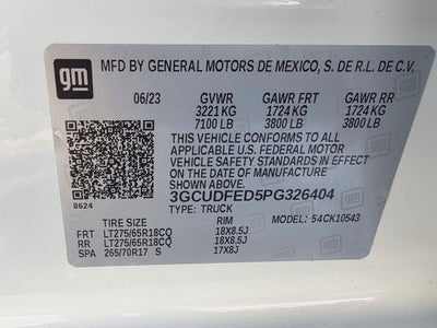 2023 Chevrolet Silverado 1500 LT Trail Boss