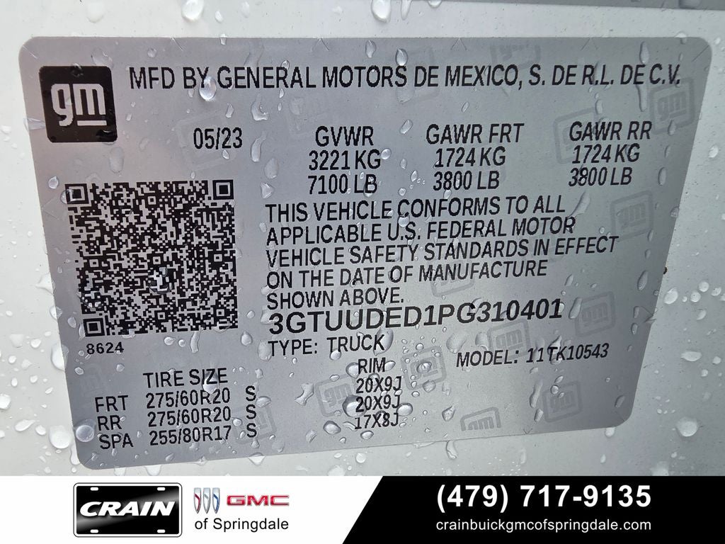 2023 GMC Sierra 1500 SLT