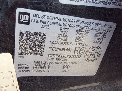 2023 GMC Sierra 1500 AT4