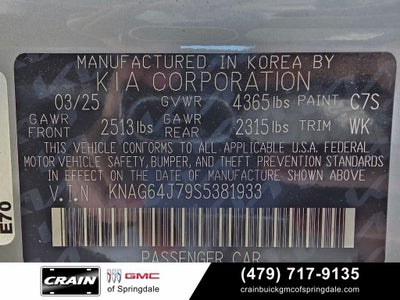 2025 Kia K5 GT-Line Premium Package