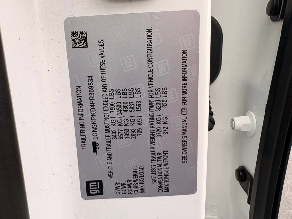2023 Chevrolet Tahoe Z71