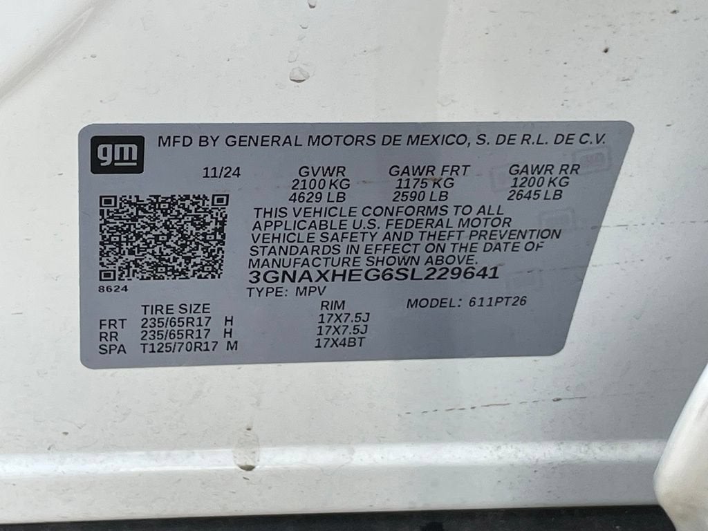2025 Chevrolet Equinox LT