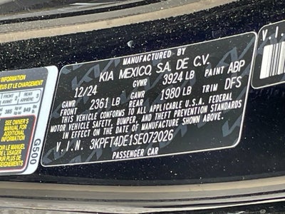 2025 Kia K4 LXS