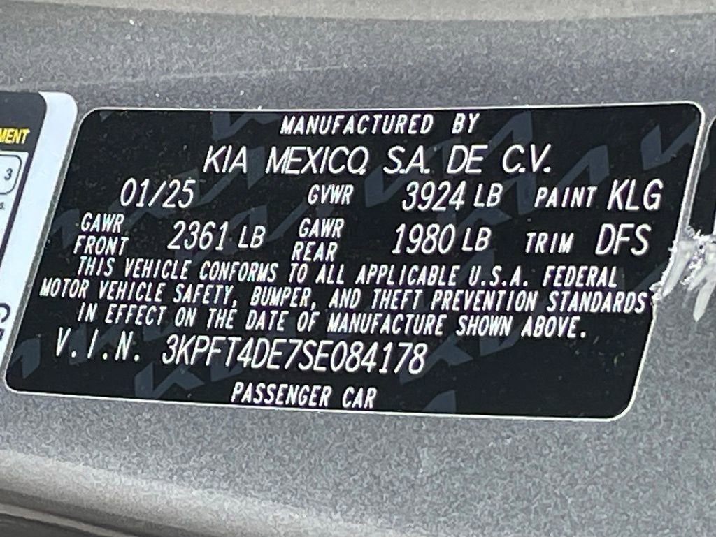 2025 Kia K4 LXS