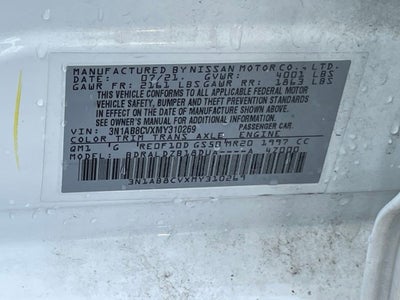 2021 Nissan Sentra SV