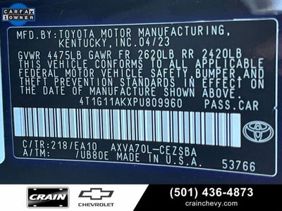 2023 Toyota Camry SE