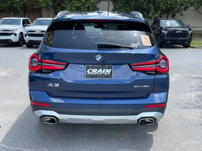 2022 BMW X3 xDrive30i