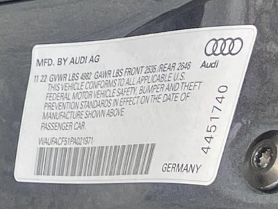 2023 Audi A5 Sportback S line Premium Plus