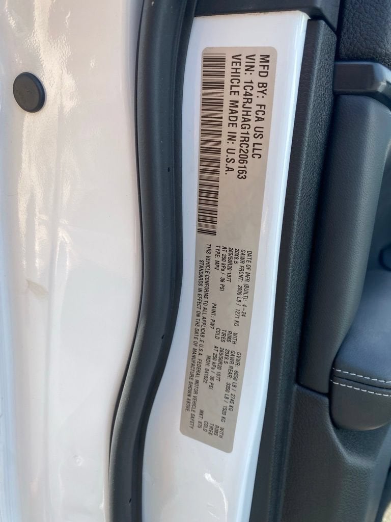 2024 Jeep Grand Cherokee Altitude X