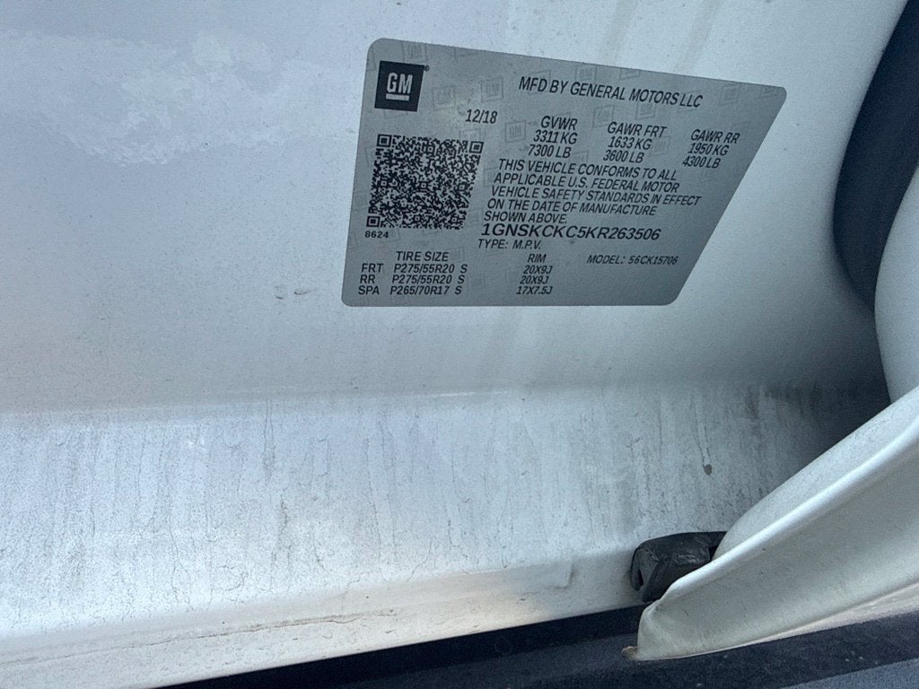 2019 Chevrolet Tahoe Premier