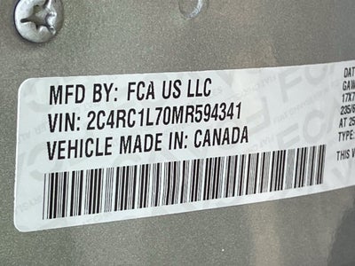 2021 Chrysler Pacifica Hybrid Touring L