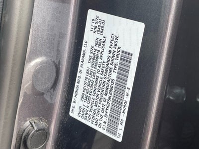 2020 Honda Ridgeline RTL