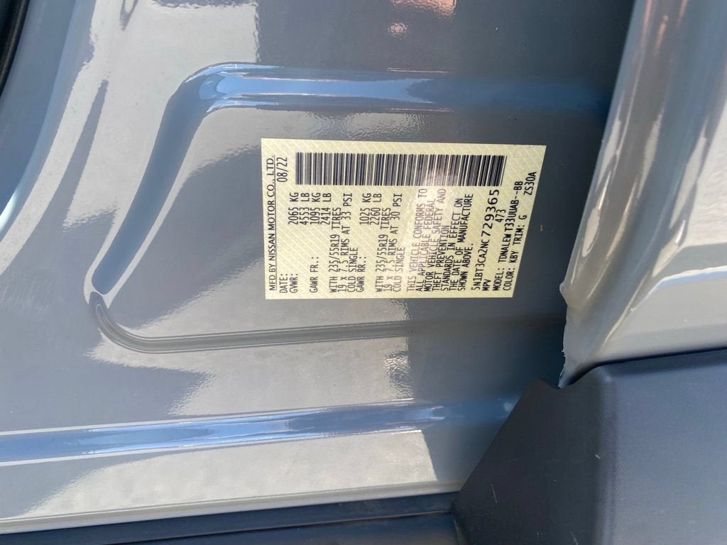 2022 Nissan Rogue SL