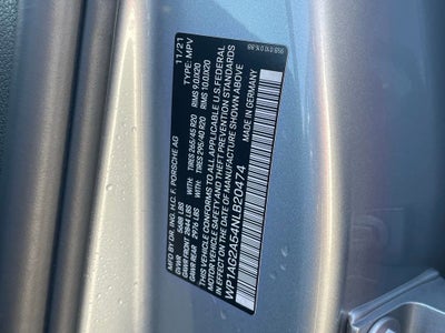 2022 Porsche Macan S