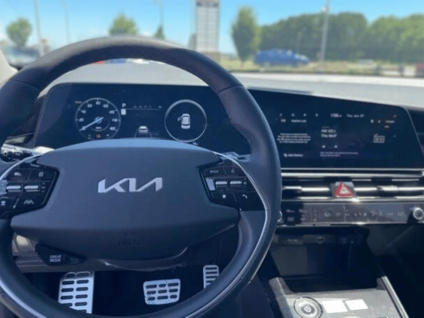 Inside Kia Niro EV at Crain Kia of Fort Smith