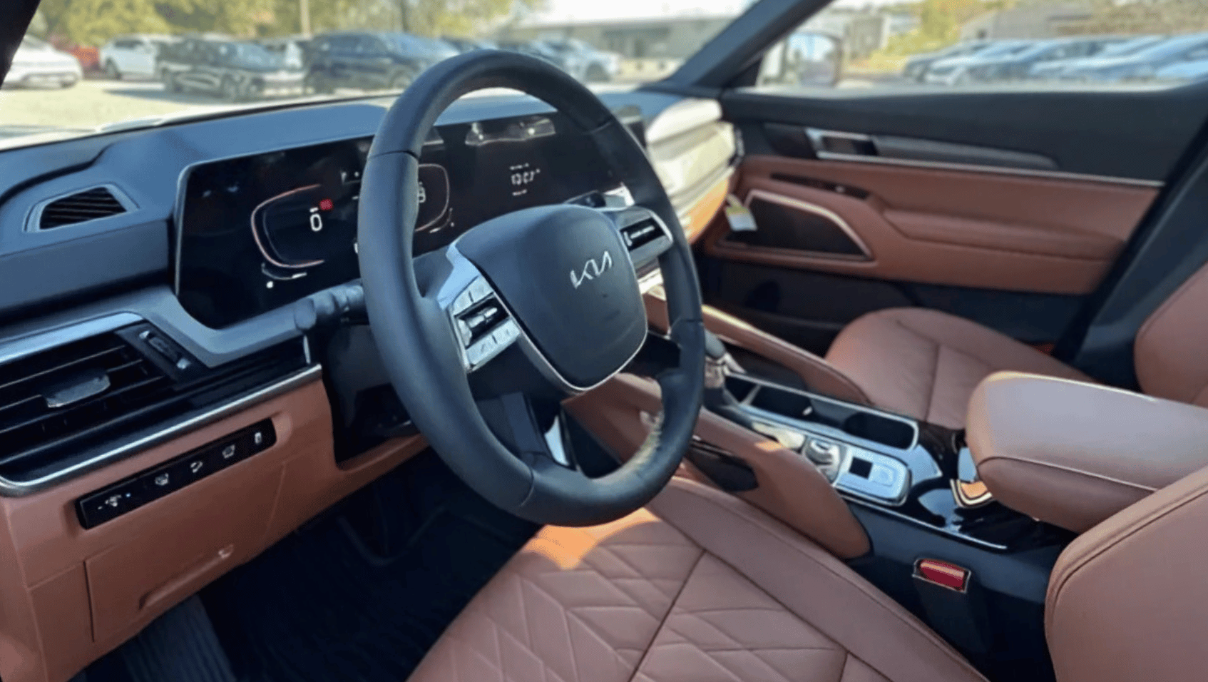 Interior View of the 2025 Kia Telluride